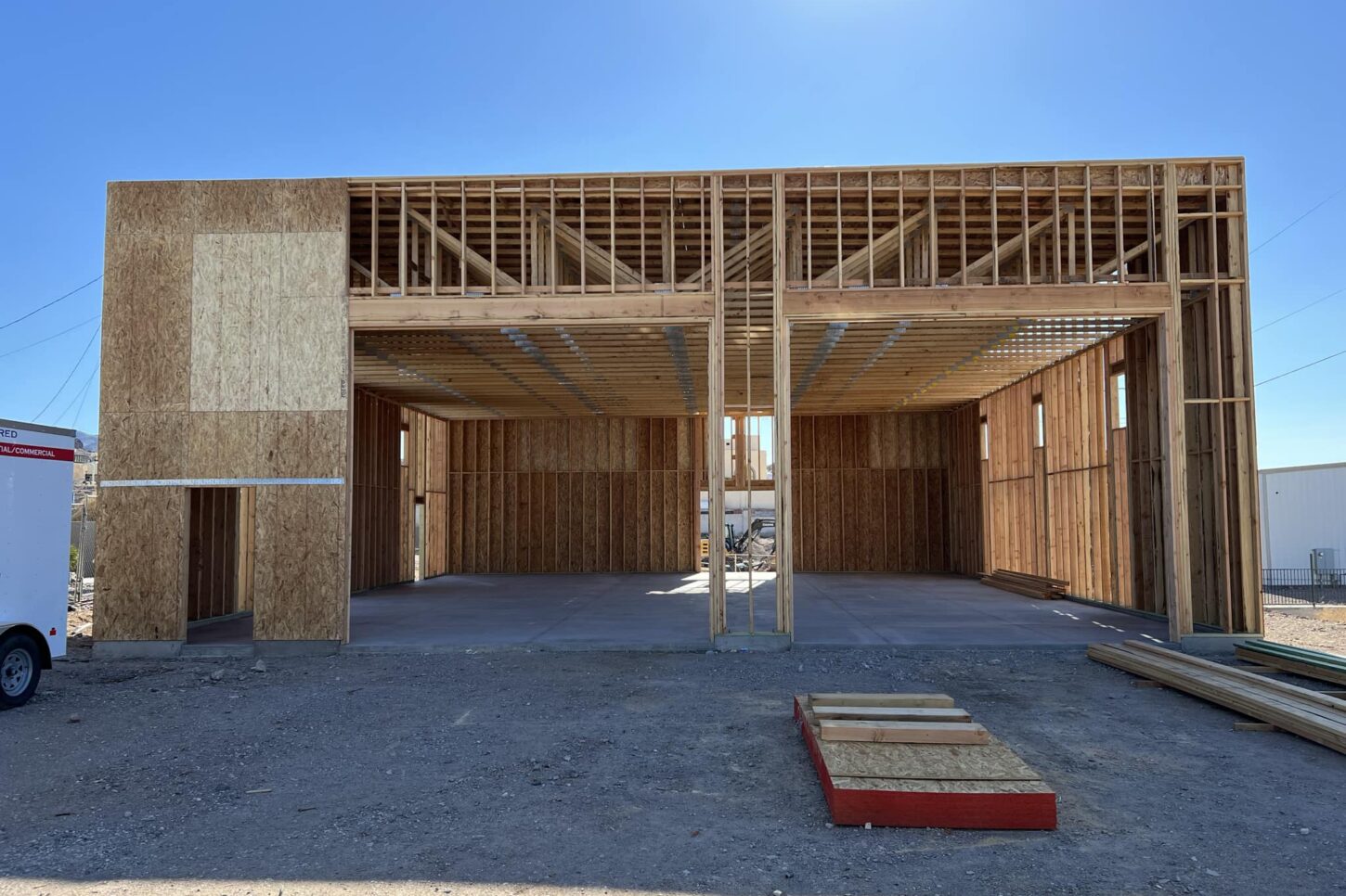 new huge 2 stall garage built in lake havasu