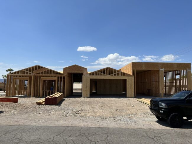 custom framed home in havasu